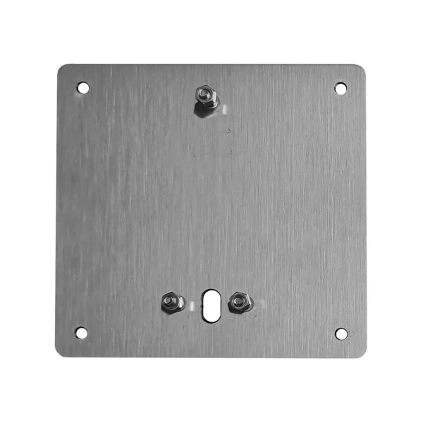Coppia di Supporti copriforo per Fototcellule RF40 in INOX